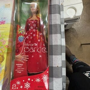 Mattel Barbie Season Sparkler in Festive Red Dress